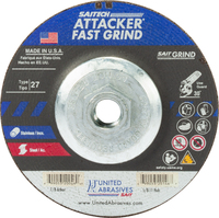 9&quot; X 1/4&quot; X 5/8-11 TYPE 27 HIGH PERFORMANCE GRINDING WHEEL